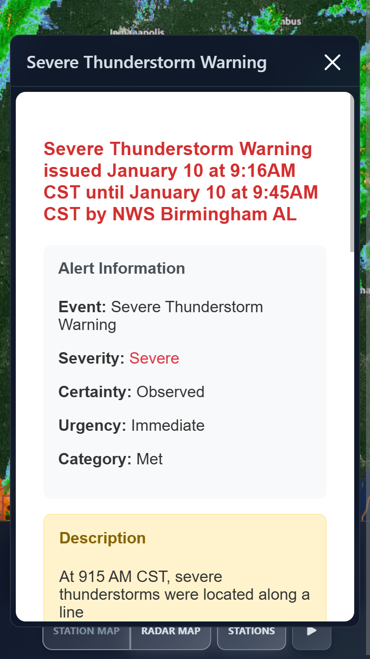 Weather Radio Screenshot 5