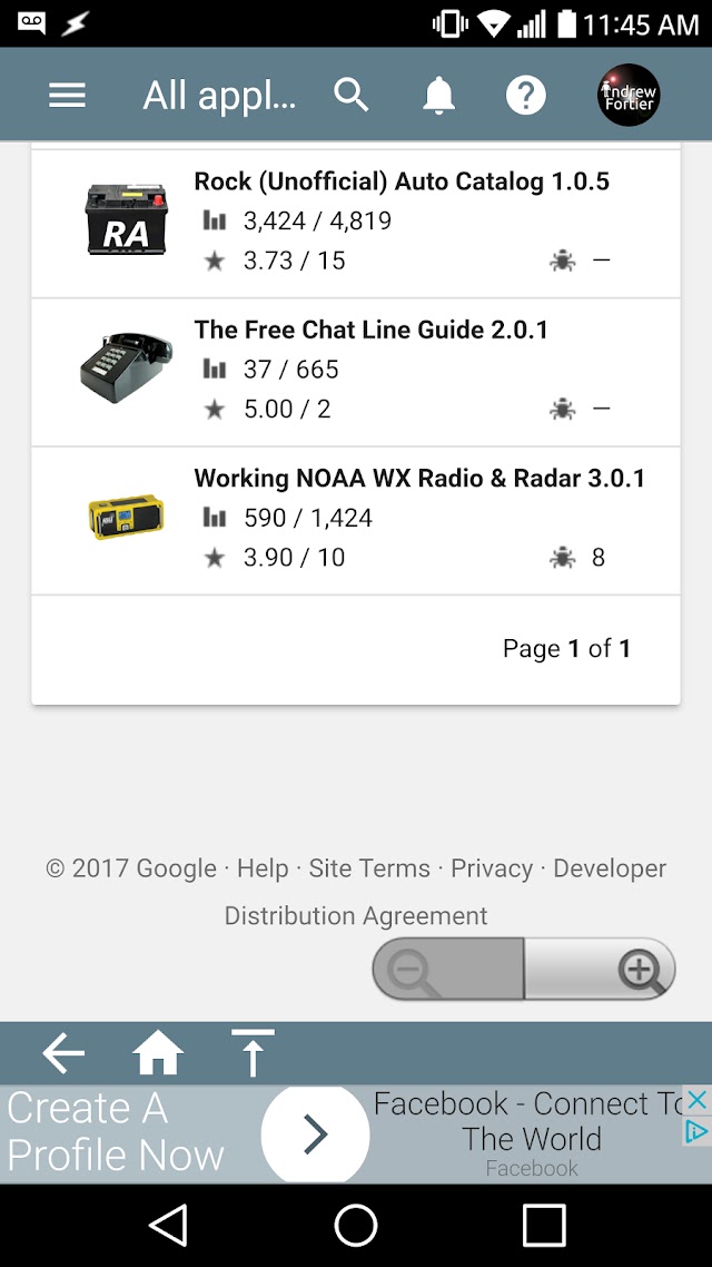 Management Console for Play Store Developers screenshot 1