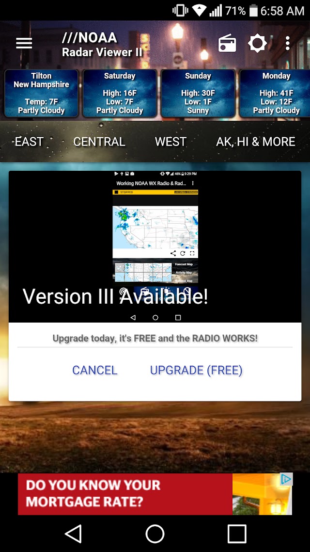 NOAA Radar Viewer Classic (Free) screenshot 1
