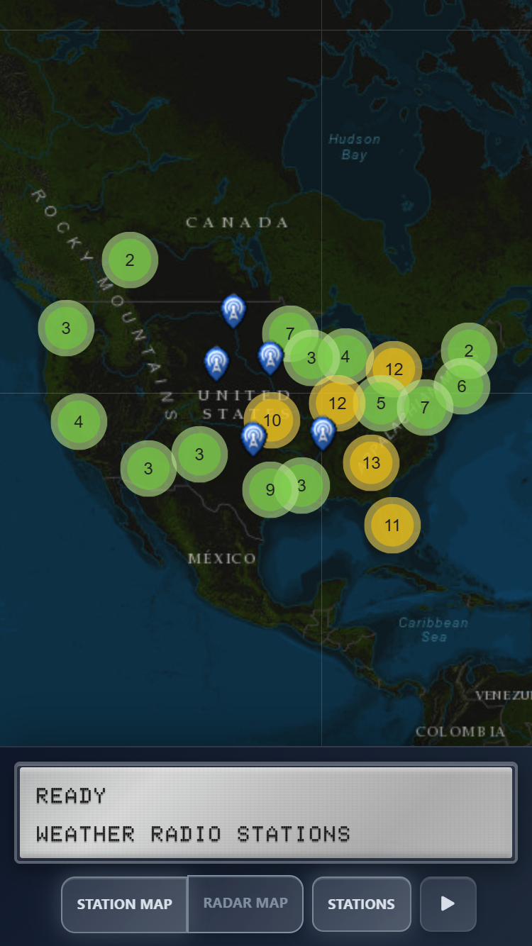 Weather Radio Screenshot 2